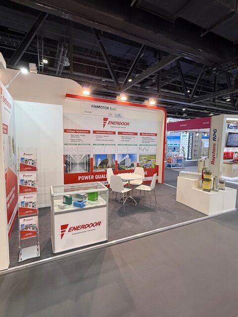 Enerdoor stand at Middle East Energy 2026 Dubai showcasing power quality and EMC solutions